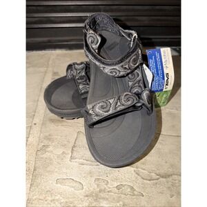 Y2K OG Teva Hurricane Sandals Size 2 Youth Water Sport Outdoors Adjustable B69